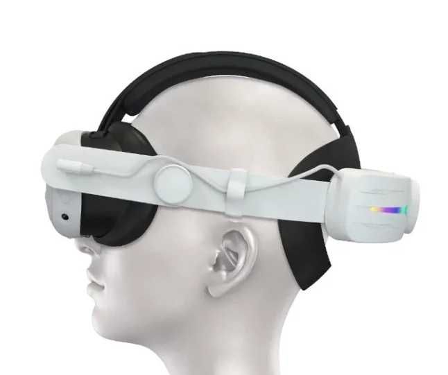 Кріплення Meta Oculus Quest 3 на Голову з акумулятором 8000 mAh RGB