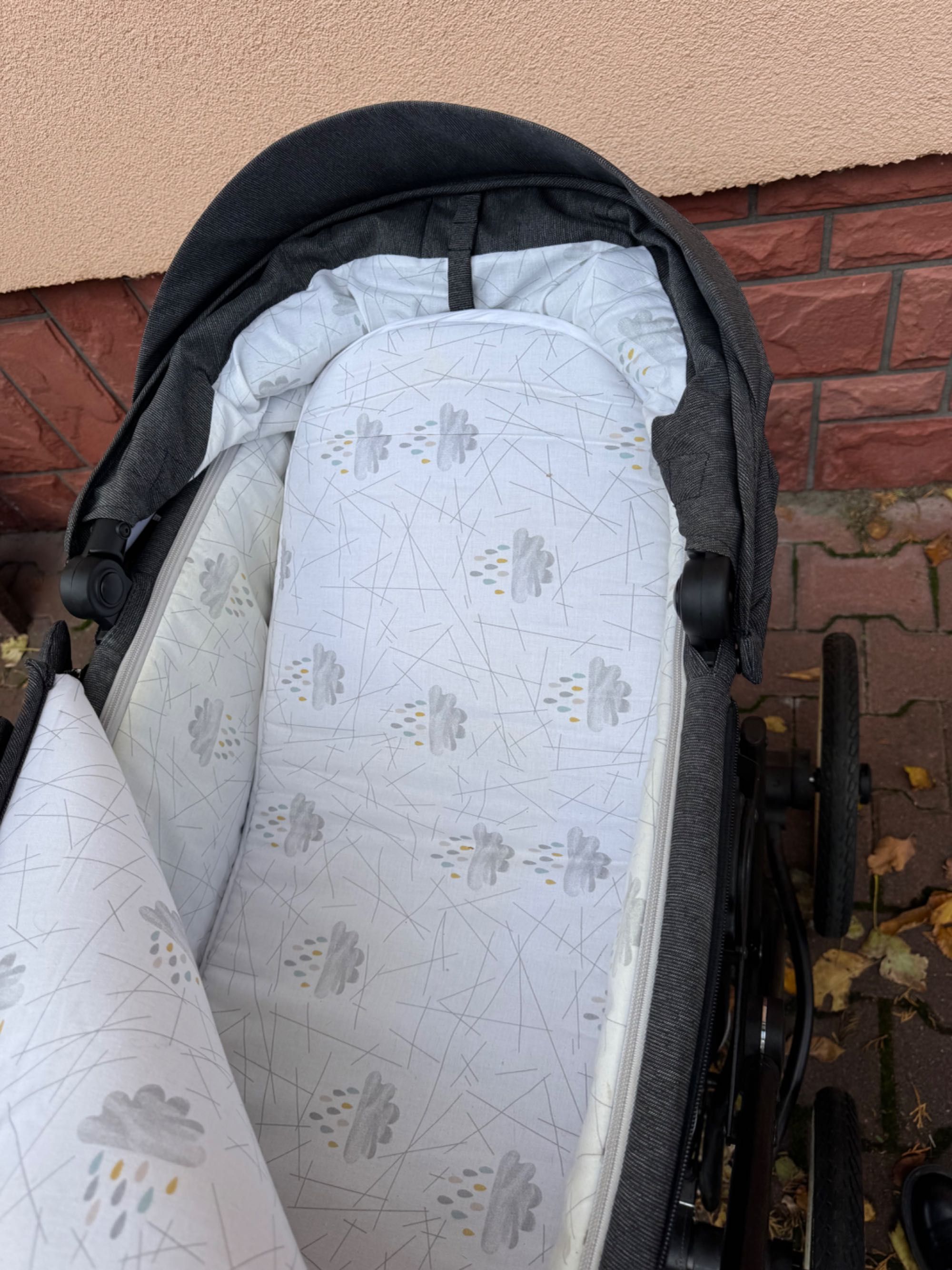Jedo Bartatina wózek 2w1 koła pompowane 14”
