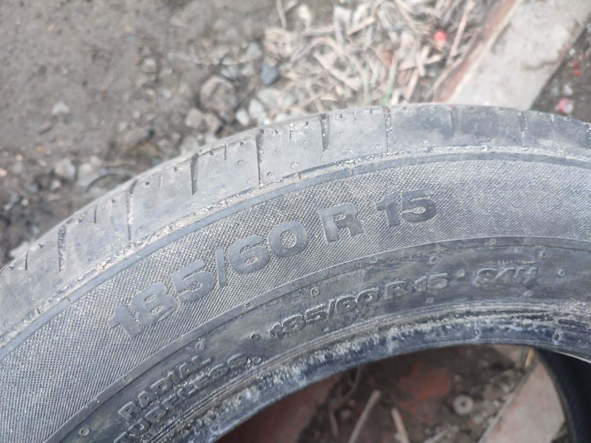 Резина 185:60:15 Continental Пара 6.5мм