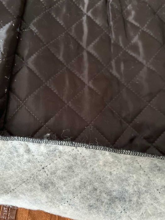 Кожаная куртка тренч размер 44S