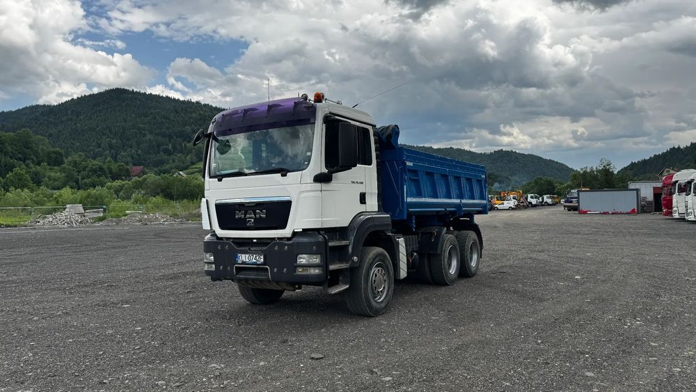 MAN TGS  26.400 Hydroburta 6x4 Wywrotka Manual