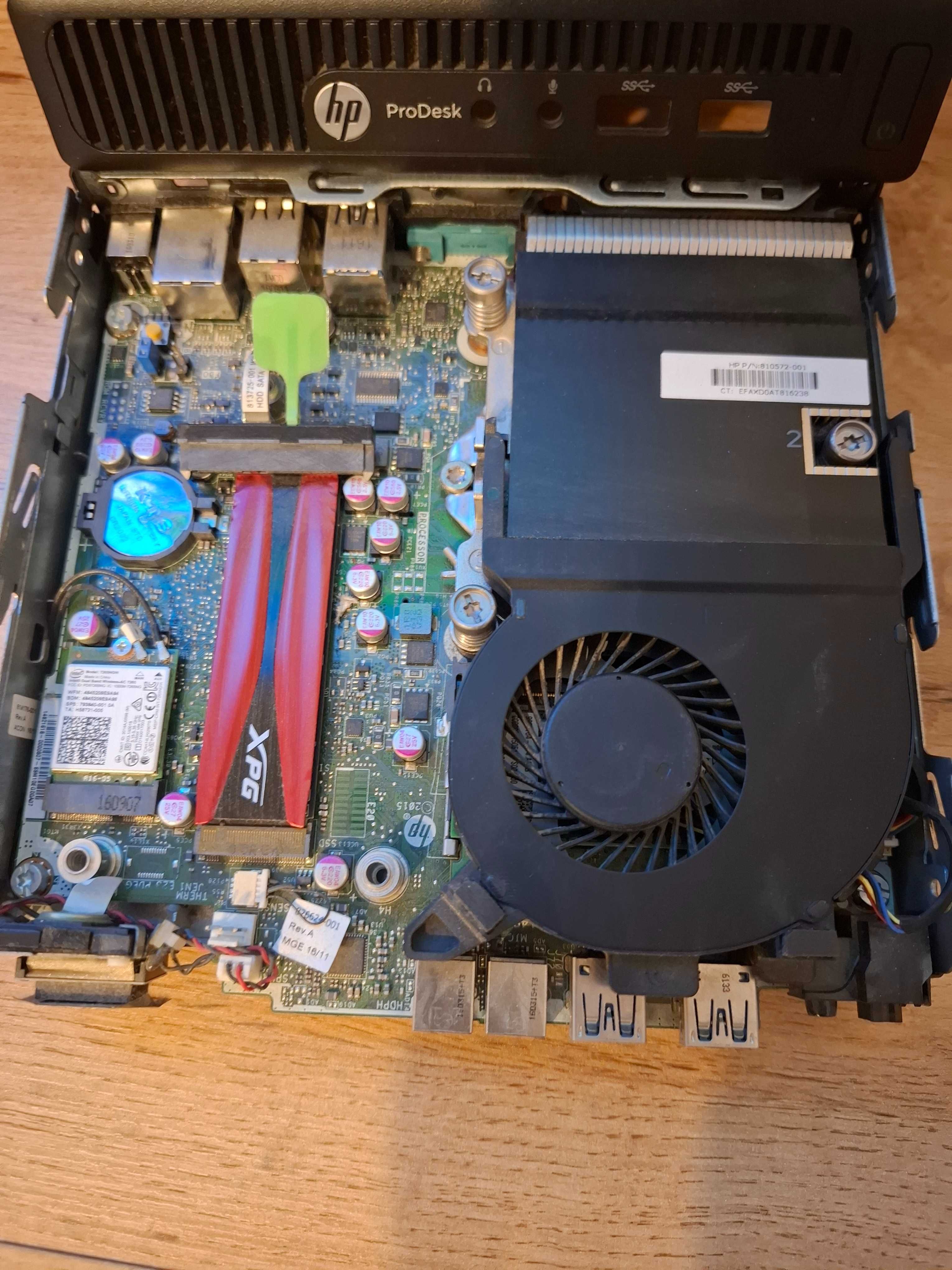 HP Prodesk G2 i3 6100T, 8GB DDR4, 256GB SSD