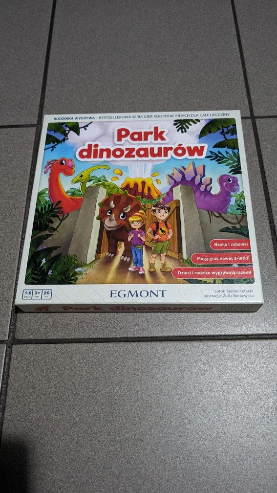 Park Dinozaurów gra planszowa