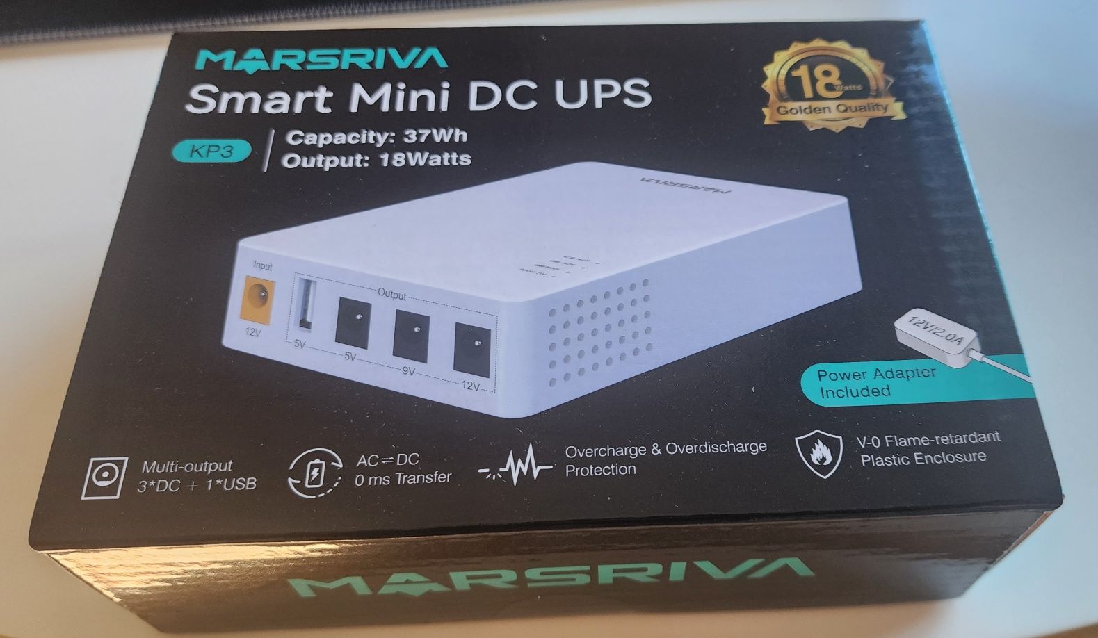 Блок безперебійного живлення Marsriva Smart Mini DC UPS KP3