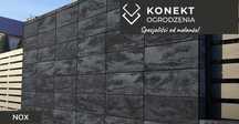 Pustak modułowy,ogrodzenie fronowe pustak 50x20 NOX