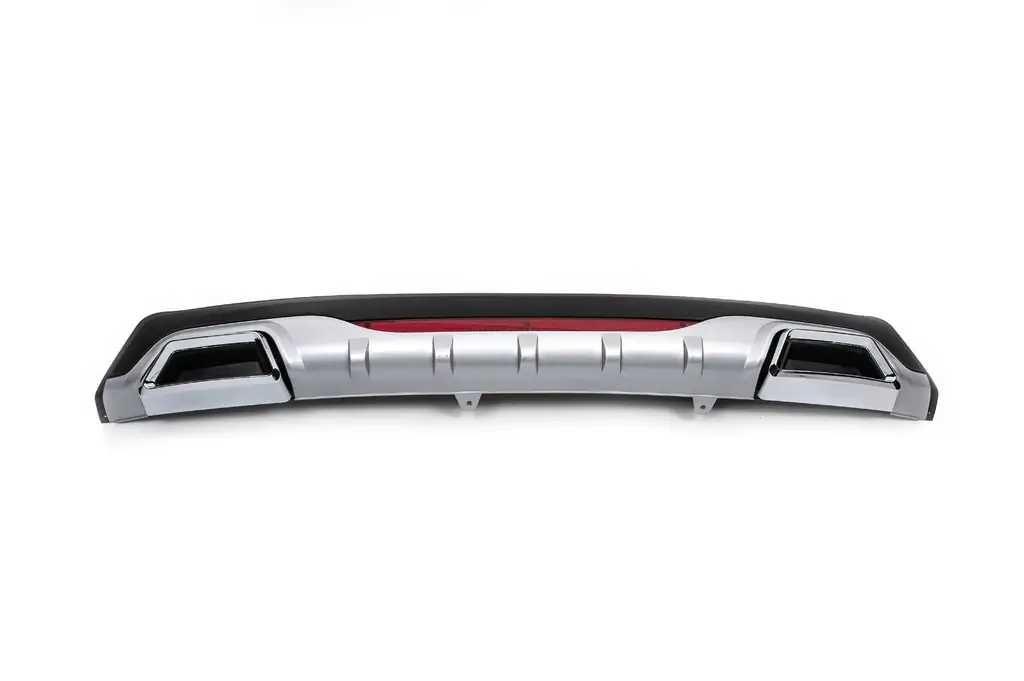 Задній дифузор/накладка на задній бампер для Toyota Corolla 2013+