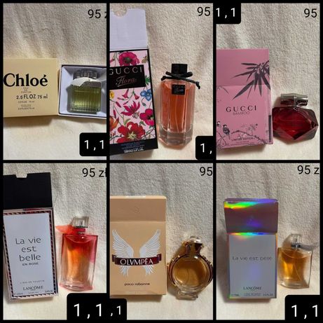 Perfumy damskie i męskie, duży wybór