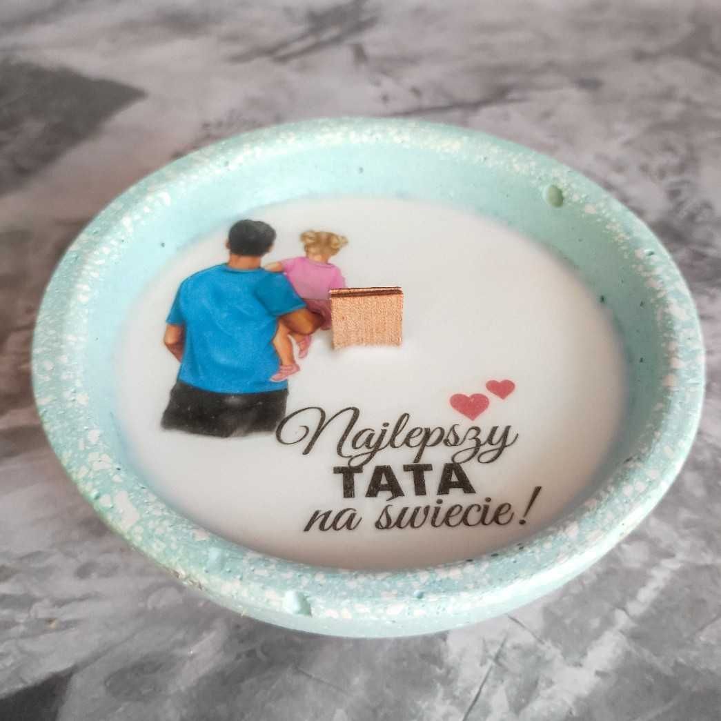 Personalizowana Świeca sojowa na dzień Taty