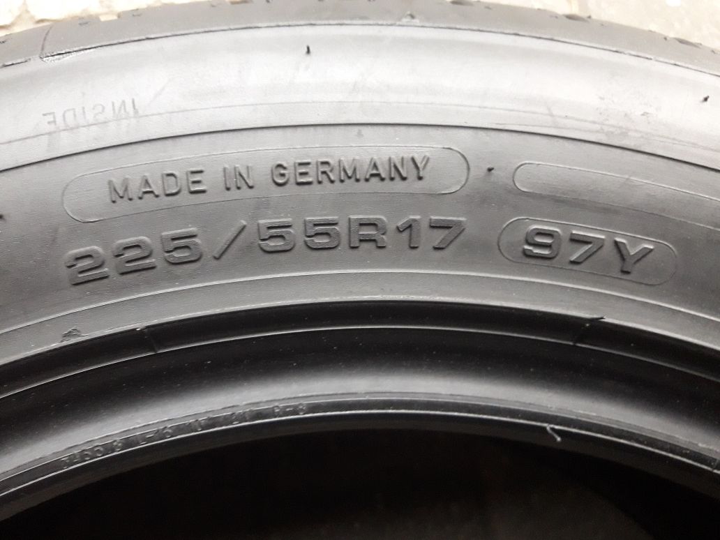DUNLOP 225/55R17 97Y , pojedyńcza opona letnia.