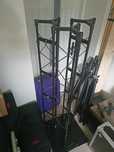 3x kratownica Athletic R150 do świateł + 8 klamer + uchwyty