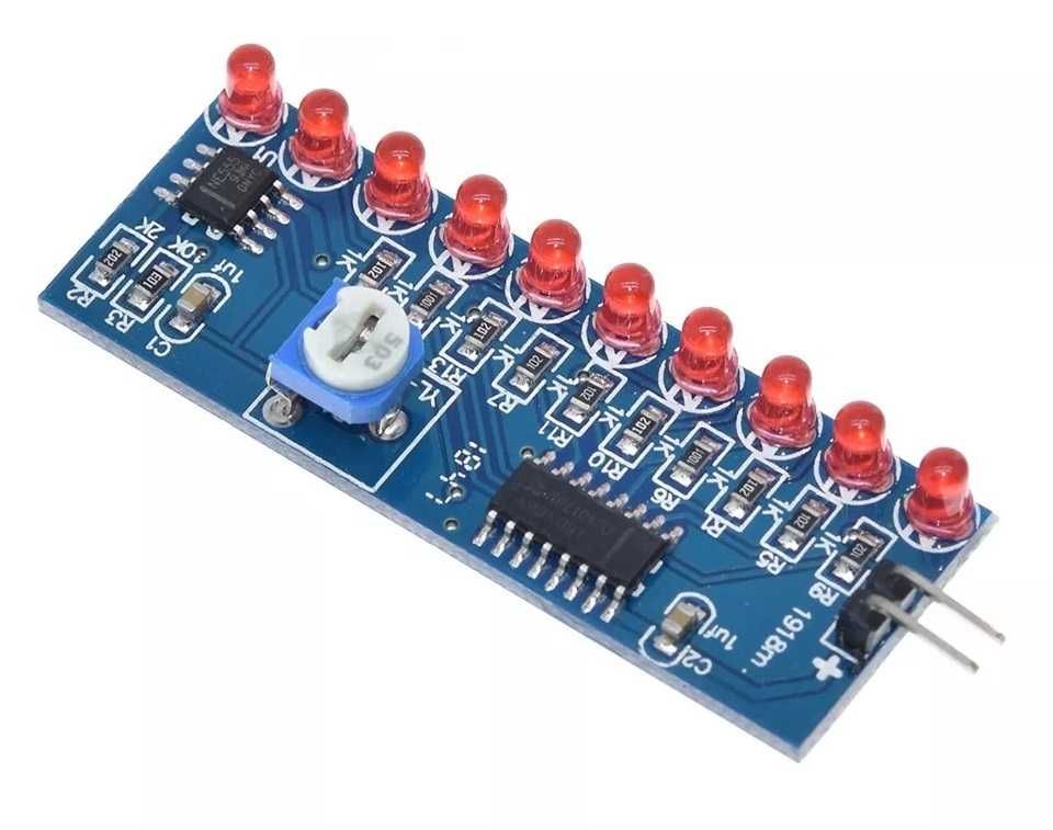 LED Chaser, przepływ światła NE555 + CD4017 DIY do lutowania Arduino