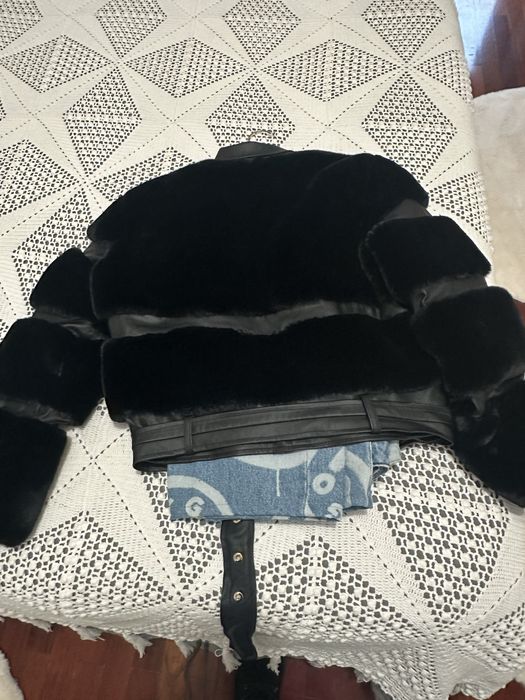 Casaco de inverno preto relish tamanho M/L