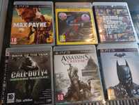 PS3 Batman GTA5 Max Payne Call of Duty gran tur assassin's