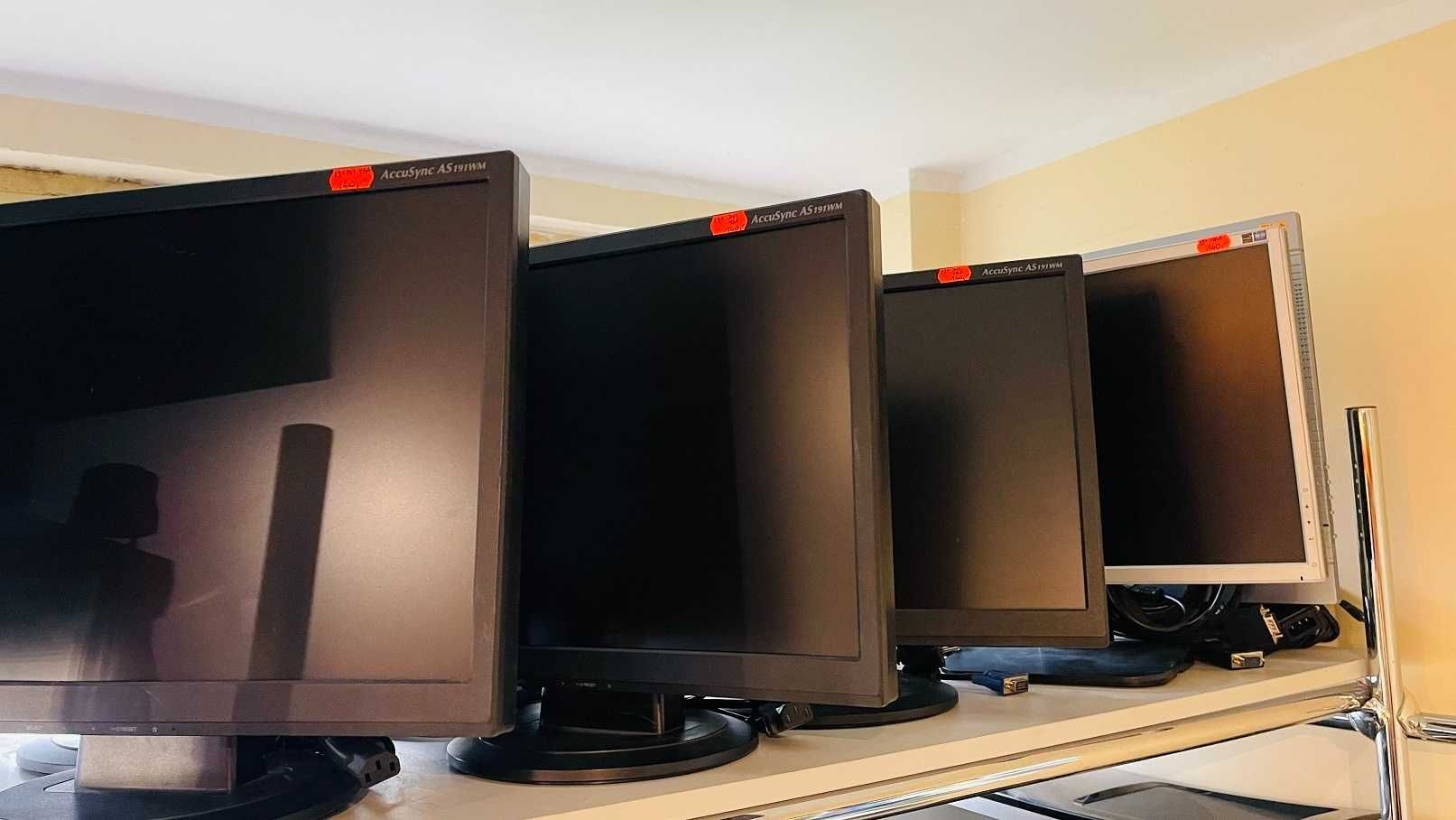 Monitor 22" 24" 27" LG Samsung Dell D-Sub VGA HDMI różne modele