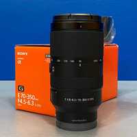 Sony E 70-350mm f/4.5-6.3 G OSS (NOVA - 3 ANOS DE GARANTIA)