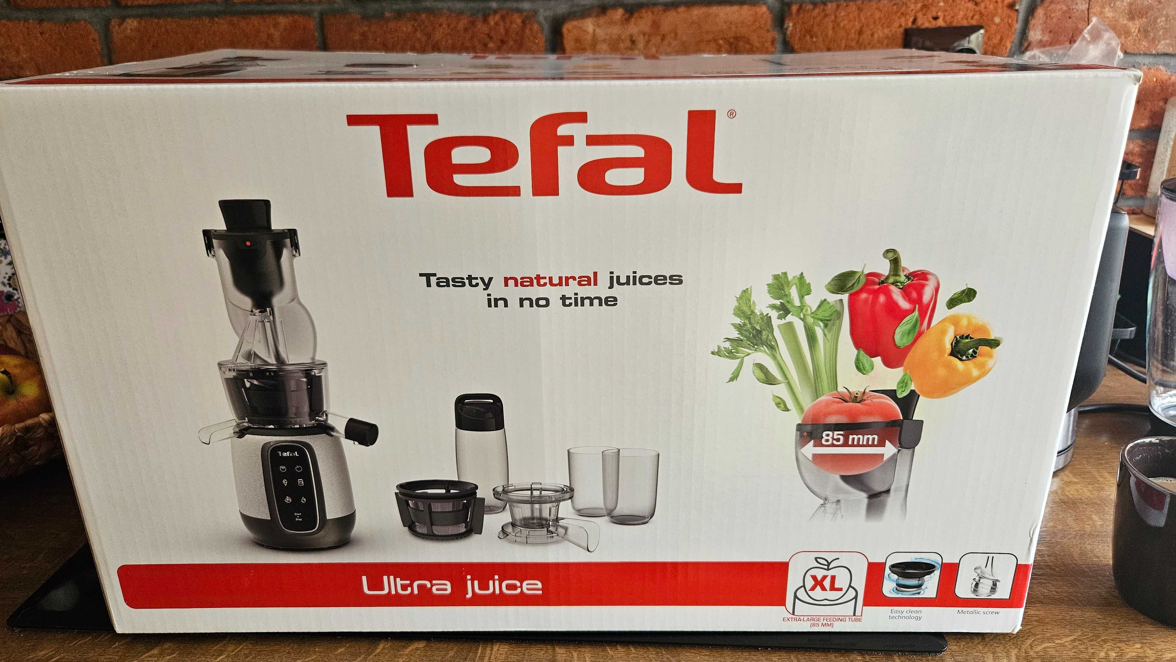 Wyciskarka wolnoobrotowa Tefal Ultra Juice Digit ZC605D38