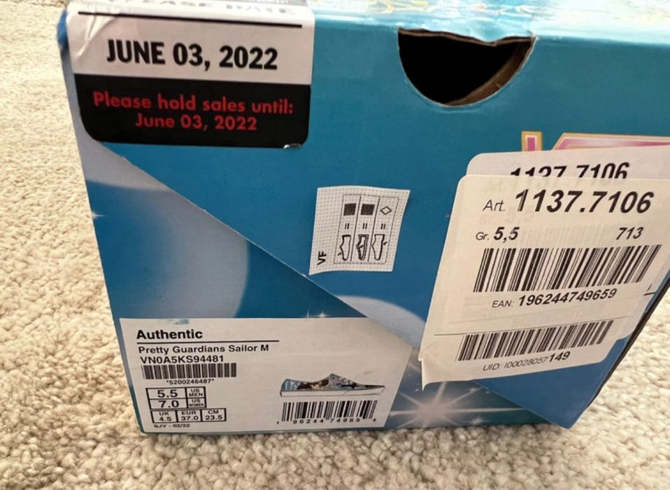 Sapatilhas Vans SailorMoon