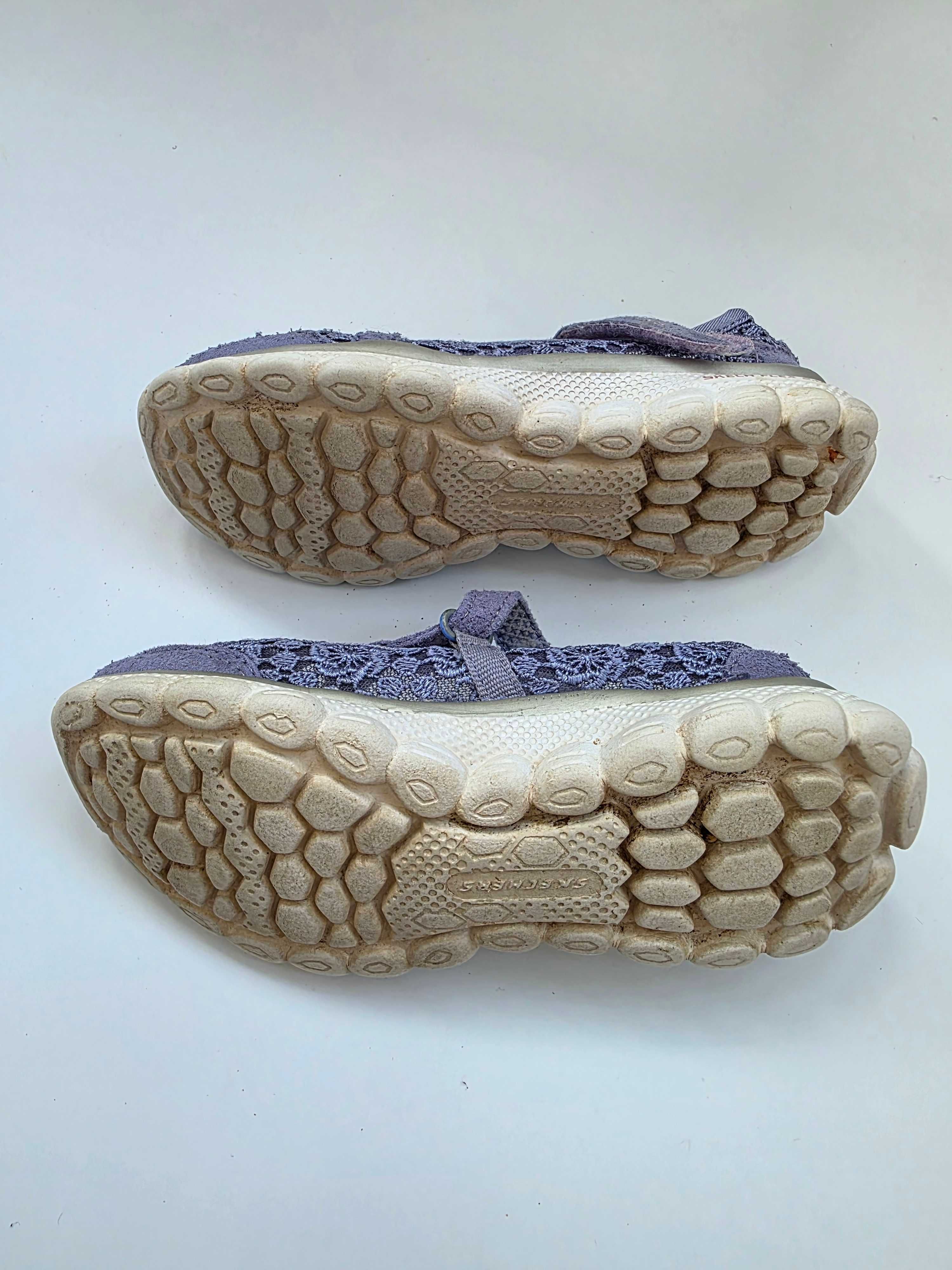 Мокасины боссоножки сетка девочке Skechers Flex 2.0 кроссовки 28 р.