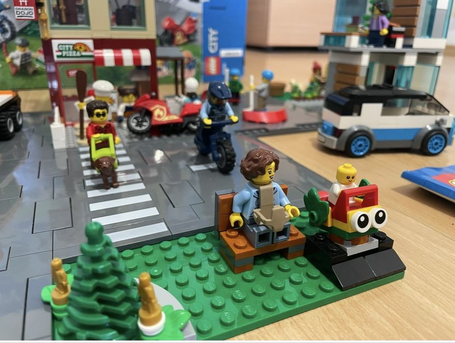 Lego City 60291 и 60292 Центр города оригинал