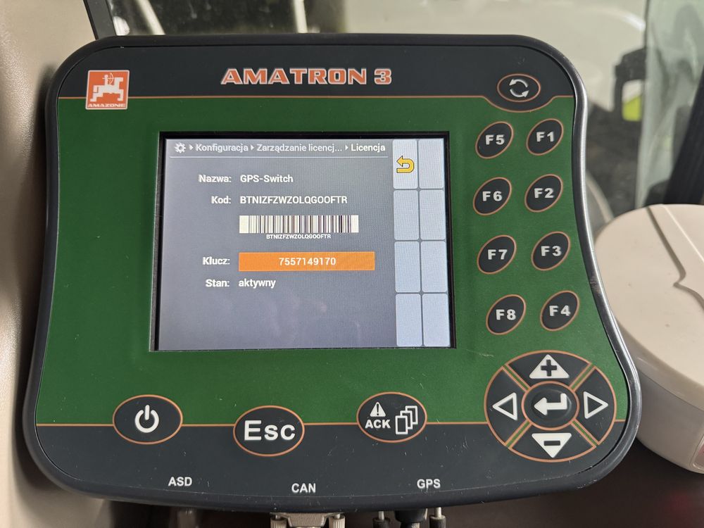 Amazone AMATRON 3 Komputer plus ANTENA(kontrola selcji)