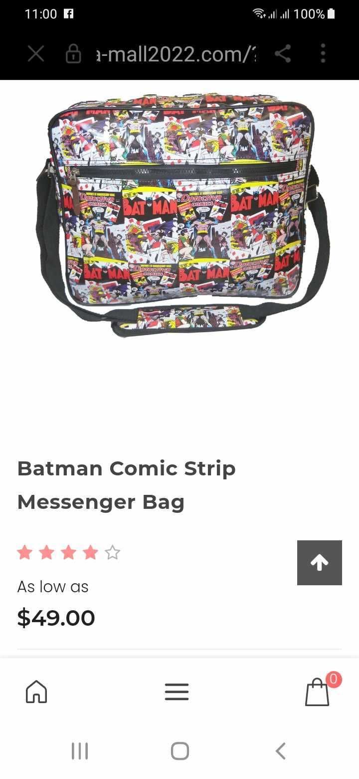 Torba Messenger Bag Batman