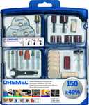 Dremel 724-150 uniwersalny zestaw osprzętu akcesoriów 150 el.