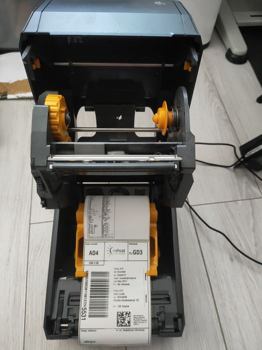 Drukarka etykiet kurierskich zebra zd420