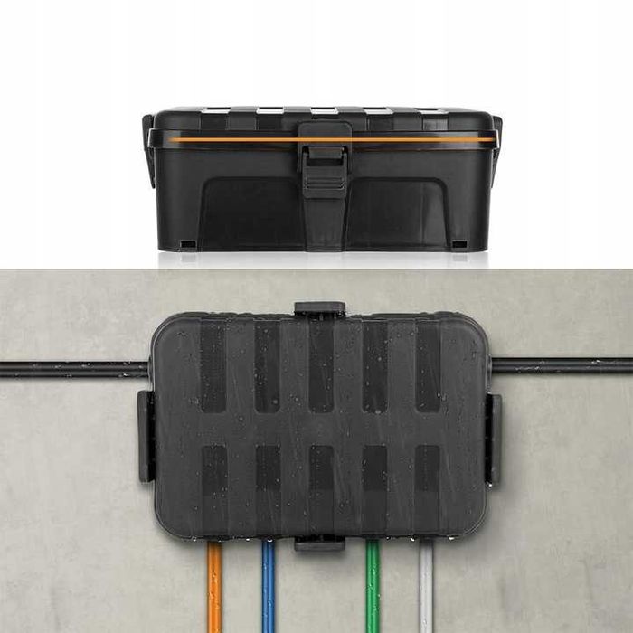 SKRZYNKA Obudowa OCHRONA Zabezpieczenie WTYCZKI Gniazda SAFE BOX IP54