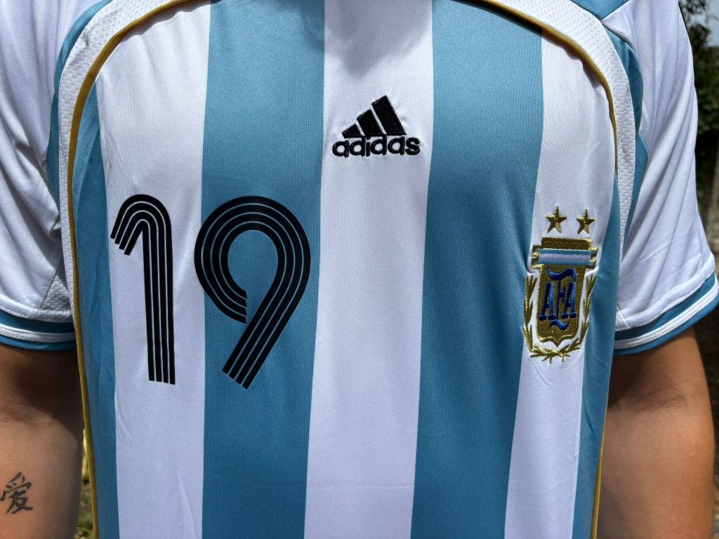 Camisola de futebol retro Argentina