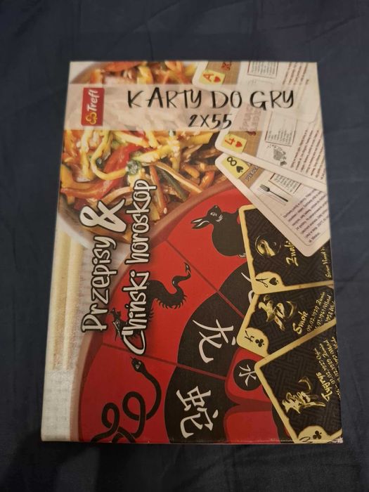 trefl Karty do gry 2x55 Przepisy & Chiński horoskop astrologia zodiak