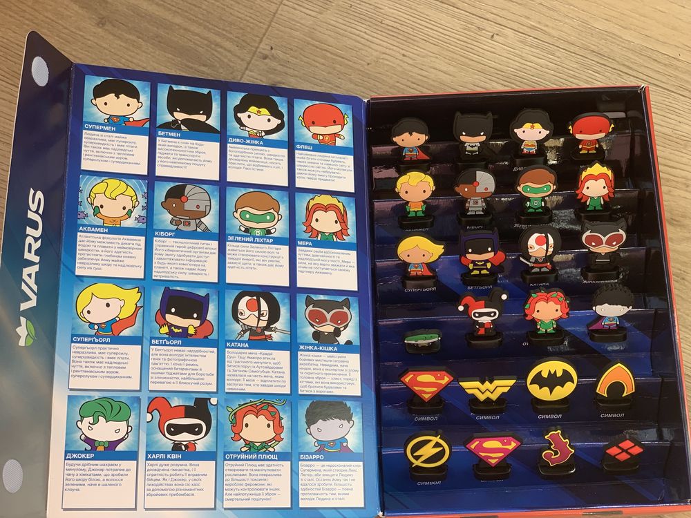 Продам полную коллекцию Суперстиксы Супергерои Варус Varus