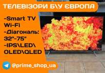Телевізор SAMSUNG SmartTV WiFi 55" дюйм QLED 4K AirPlay 3D Бу ГАРАНТІЯ