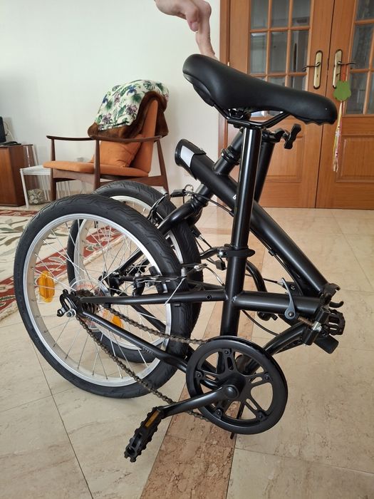 Bicicleta dobrável BTWIN como nova
