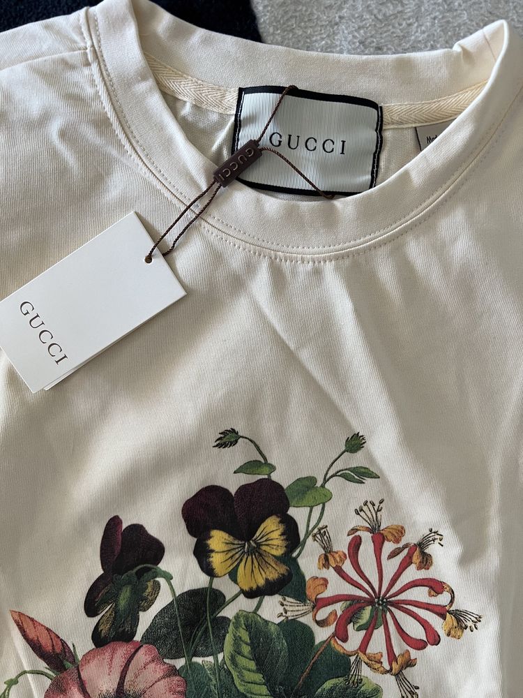 Tshirt Gucci M kwiaty