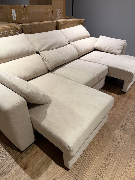 Sofa com chaiselong IKEA
