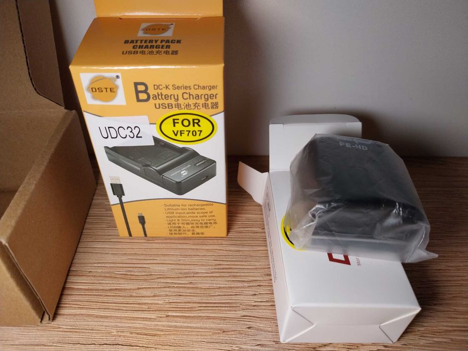 Akumulator + ładowarka do JVC BN-VF707U GR-D29 GR-D239 GR-D240 GR-D244