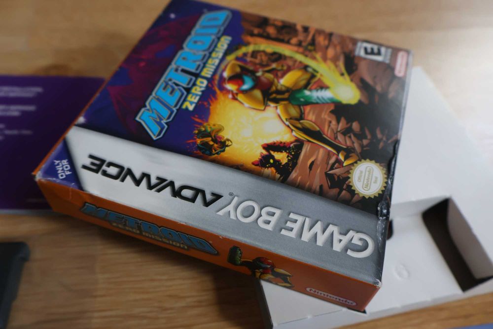 Gra GameBoy Game Boy Advance Metroid Zero Mission Komplet Idealny USA
