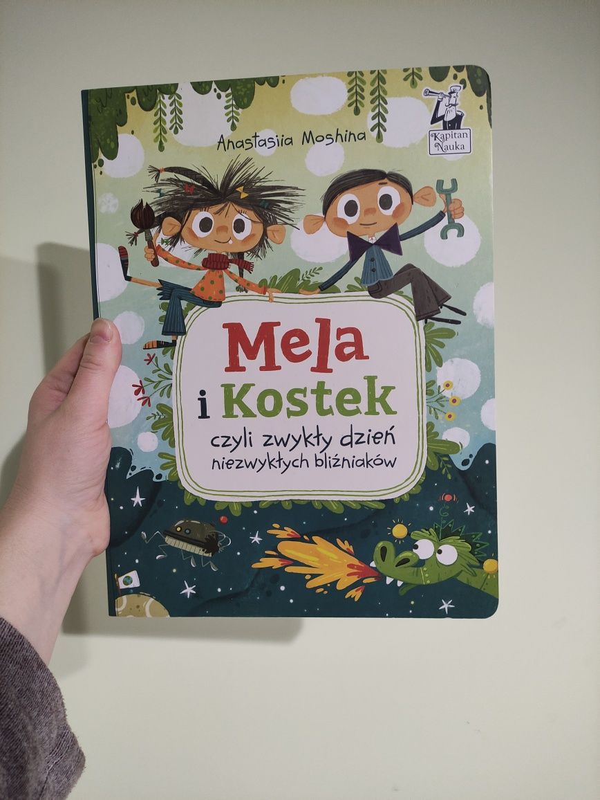 Książka Mela i kostek , Moshina