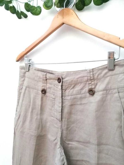 Calças Formais Cremes e Finas