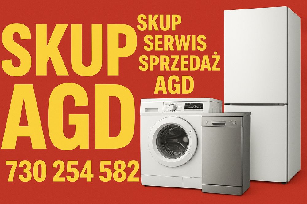 SKUP SERWIS SPRZEDAŻ AGD uszkodzone - sprawne - dowóz - odbiór