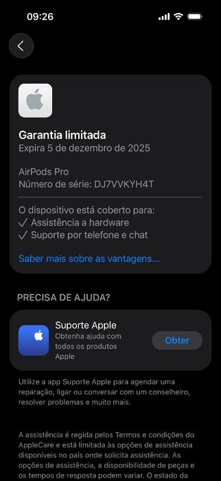 Apple AirPods Pro 2 Originais (troca por Pixel Buds Pro 2)