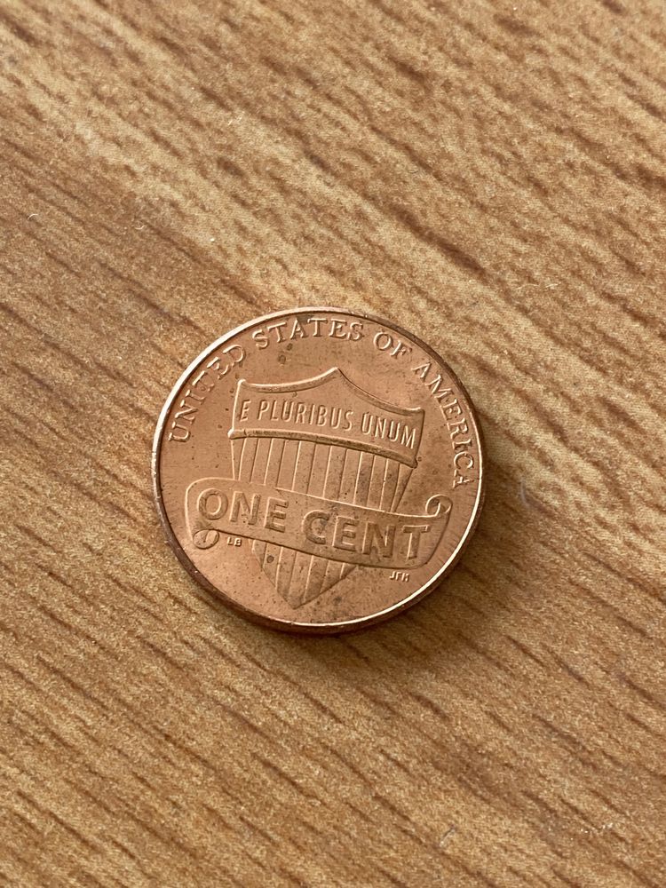 Монети США 1 цент