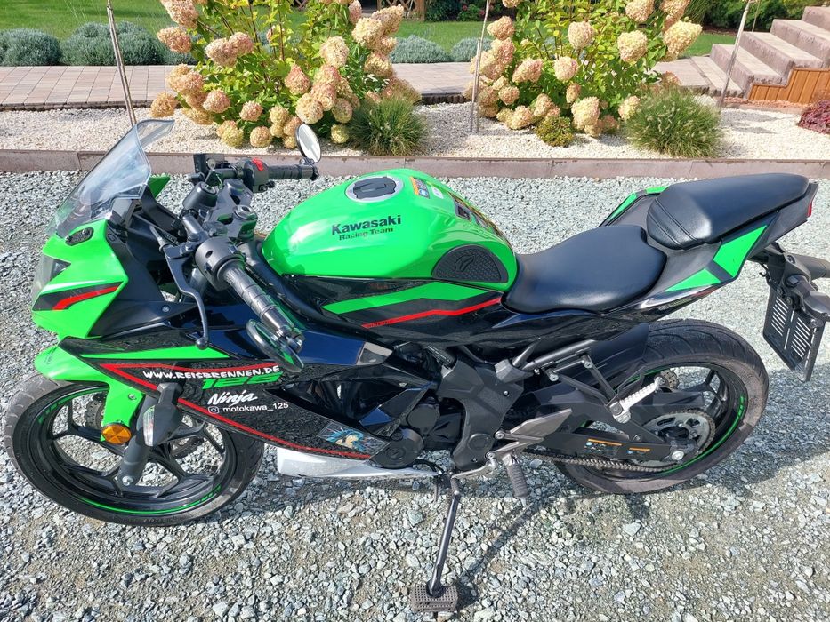 Kawasaki NINJA 125  23 rok ładny polecam zobacz warto z Niemiec
