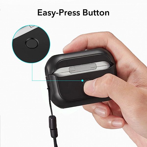 Esr Orbit Halolock Magsafe Apple Airpods Pro 1 / 2 Black