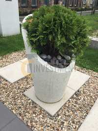 Donice ogrodowe betonowe Donica ogrodowa Taglio 30x37/75 - Duży wybór