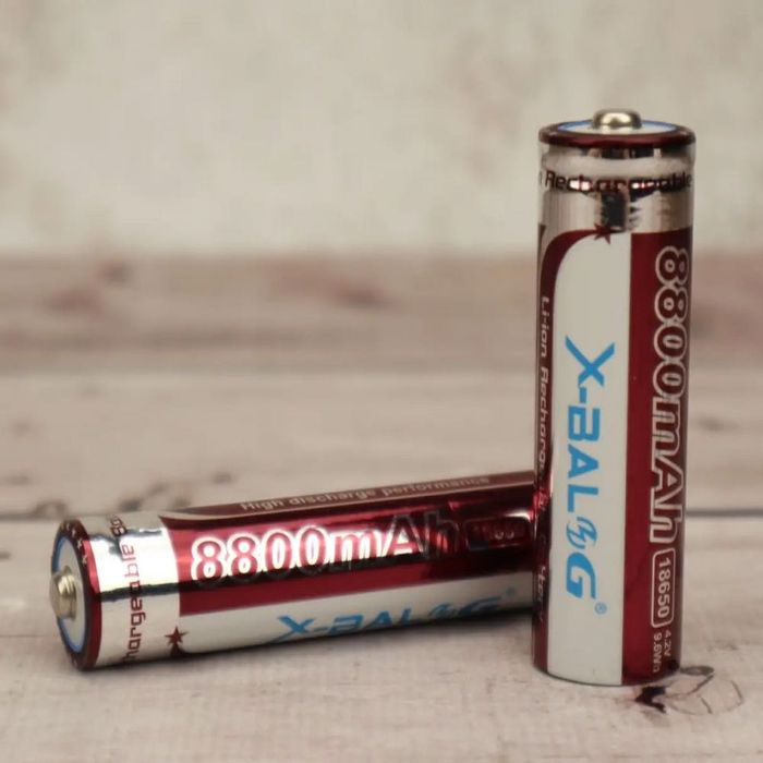 Акумулятор 18650 на 8800 mAh, Li-Ion, X-Balog / Акумуляторна батарейка