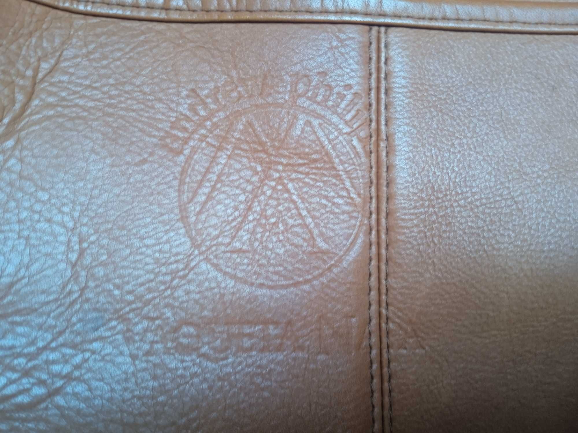 Деловой стильный кожаный портфель "Andrew Philips"  Leather Laptop.