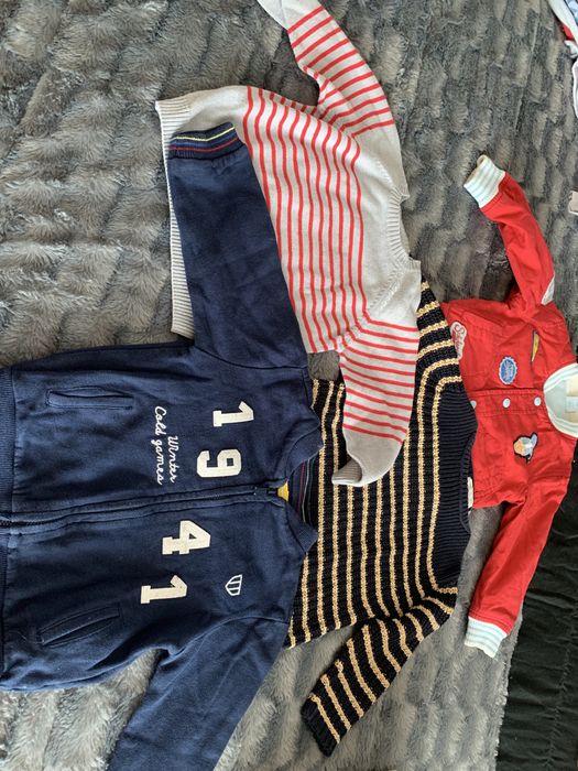 Camisolas/ casacos 12/ 18 meses