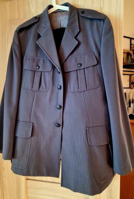 Mundur wyjsciowy POLICJA - gabardyna - spodnie + Bluza. Bdb stan!