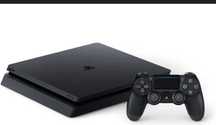 Ps4 com comando e jogos l.